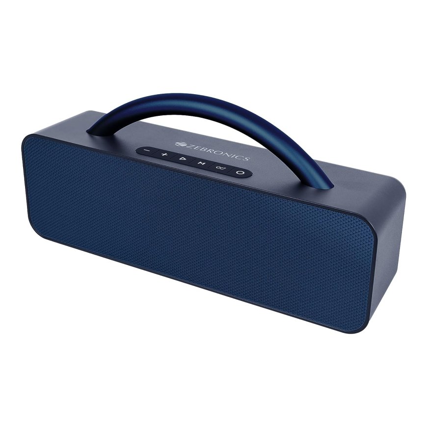 Zebronics Rocket 200 Portable Wireless Bluetooth Speaker (Blue) At just Rs. 2499 [MRP 4499]