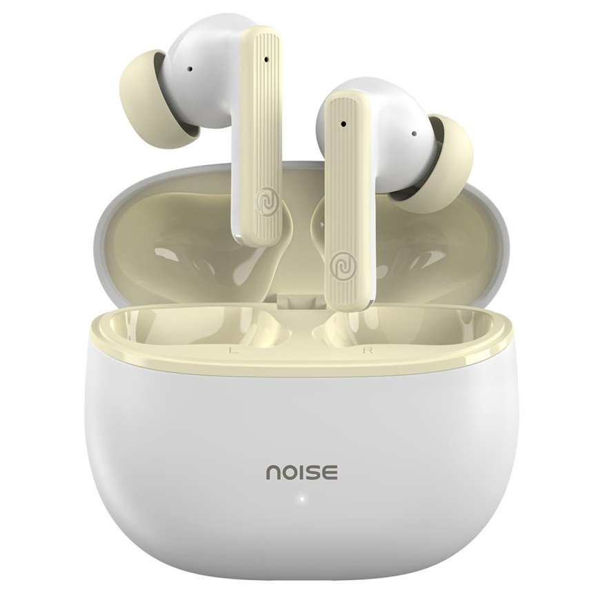 Noise Air Buds 3 True Wireless Bluetooth Earbuds (Serene White) At just Rs. 1399 [MRP 4499]
