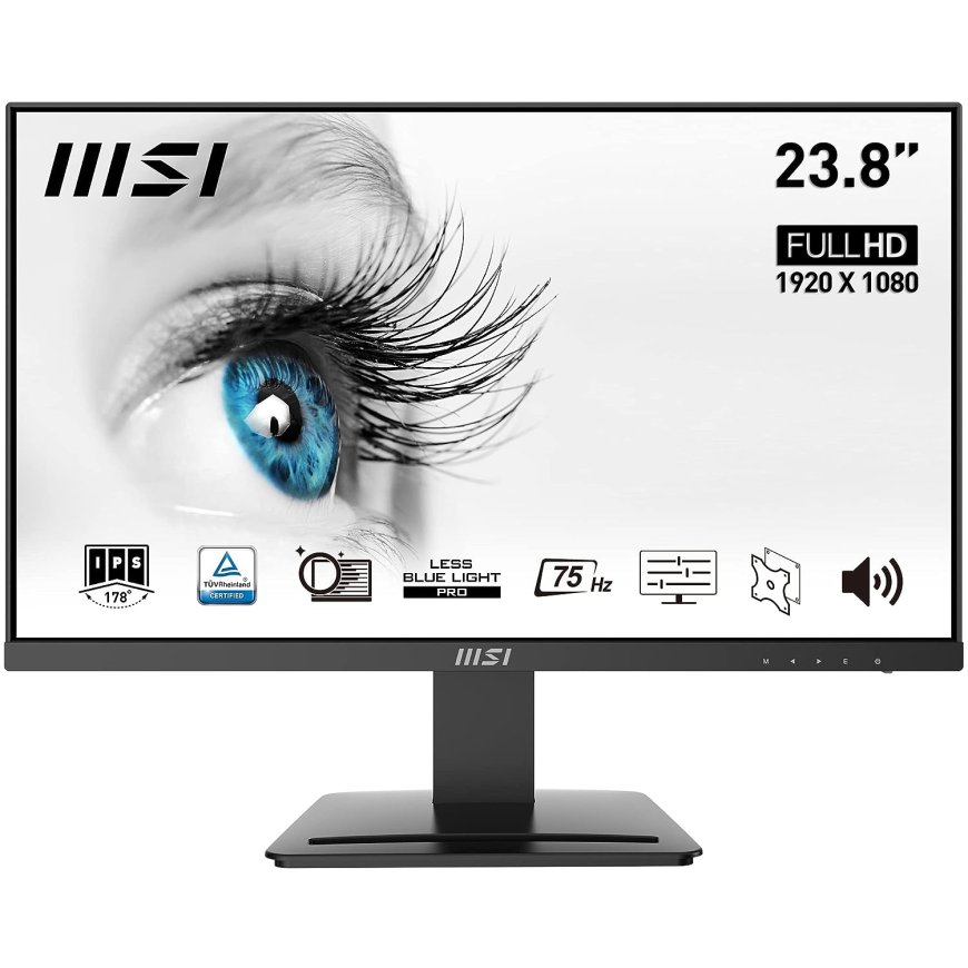 MSI 23.8 inch Full HD IPS Panel Office Monitor At just Rs. 8499 [MRP 13,500]