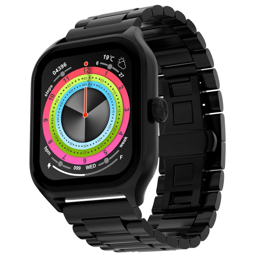 Fire-Boltt Solaris Bluetooth Calling Smartwatch (Black) At just Rs. 2499 [MRP 12,999]