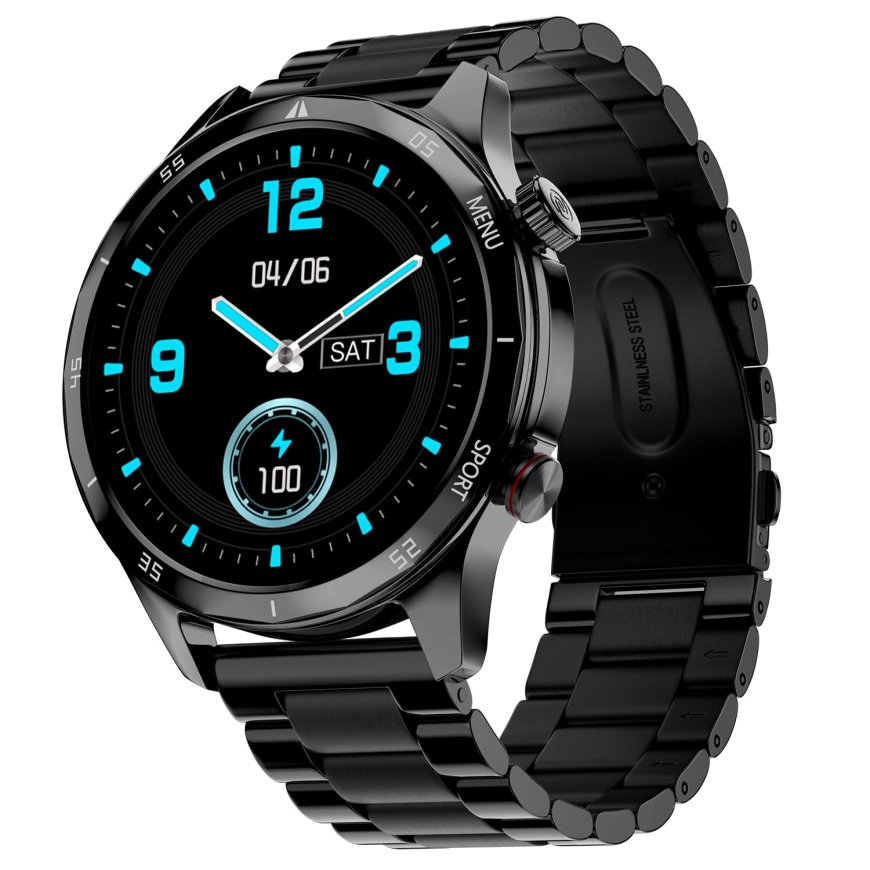 Noise Mettalix Bluetooth Calling Smart Watch (Elite Black) At just Rs. 2499 [MRP 7999]