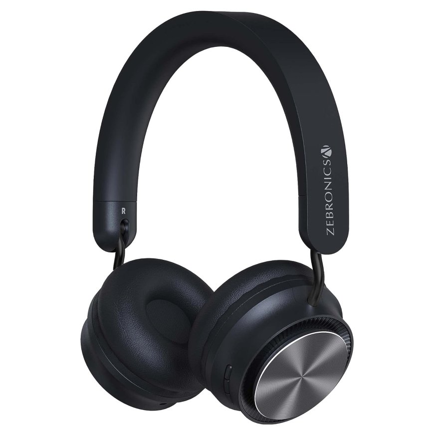 Zebronics Zeb Bang Pro Bluetooth Wireless Headphones Black At