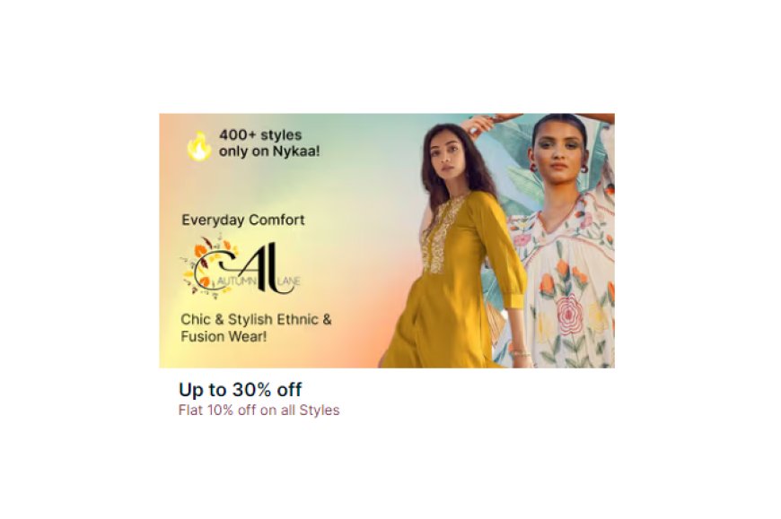 Up to 30% off on Autumnlane Brand