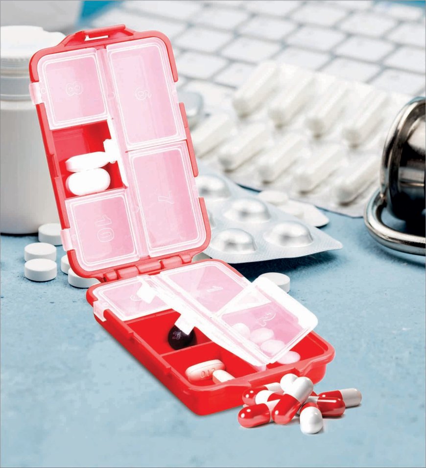 Assorted Plastic Pills Box At just Rs. 79 [MRP 299]