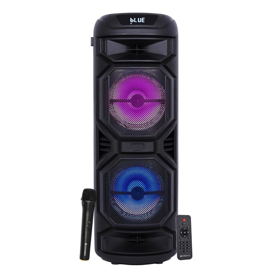 Zebronics Zeb-Thump 650 40 W Bluetooth Party Speaker (Black) At just Rs. 8199 [MRP 19,999]