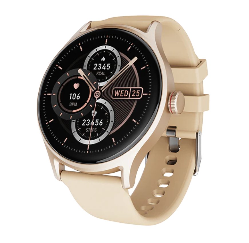 boAt Lunar Mirage Bluetooth Calling Smartwatch (Cherry Blossom) At just Rs. 1499 [MRP 7999]