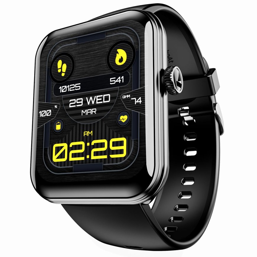 boAt Xtend Plus Bluetooth Calling Smart Watch (Jet Black) At just Rs. 1999 [MRP 8999]