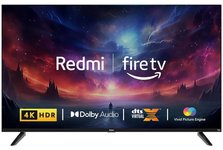 Redmi 108 cm (43 inch) F Series 4K Ultra HD Smart LED Fire TV At just Rs. 21,999 [MRP 42,999]