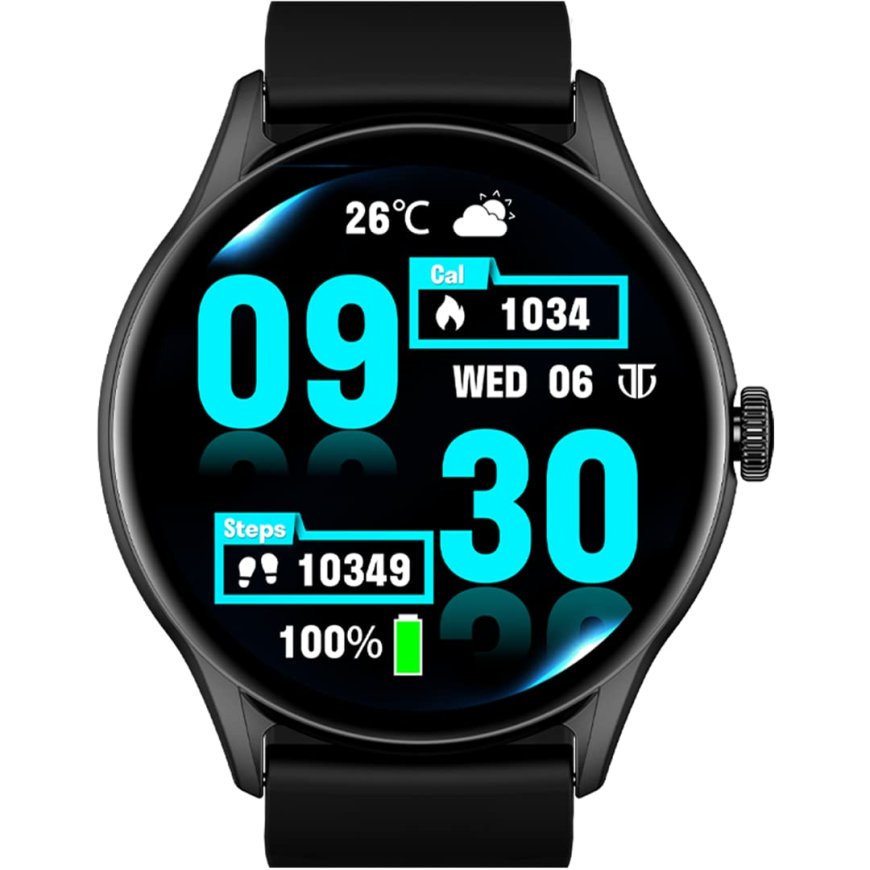 Titan Evoke Bluetooth Calling Smart Watch (Black) At just Rs. 8995 [MRP 11,995]