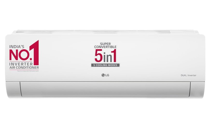 LG 1.5 Ton 5 Star Split Dual Inverter AC (White) At just Rs. 44,490 [MRP 65,986]