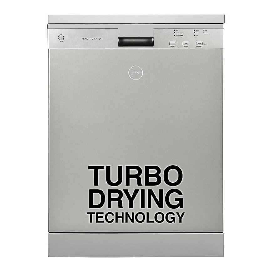 Godrej 12 Place Settings Free Standing Dishwasher At just Rs. 26,490 [MRP 37,900]