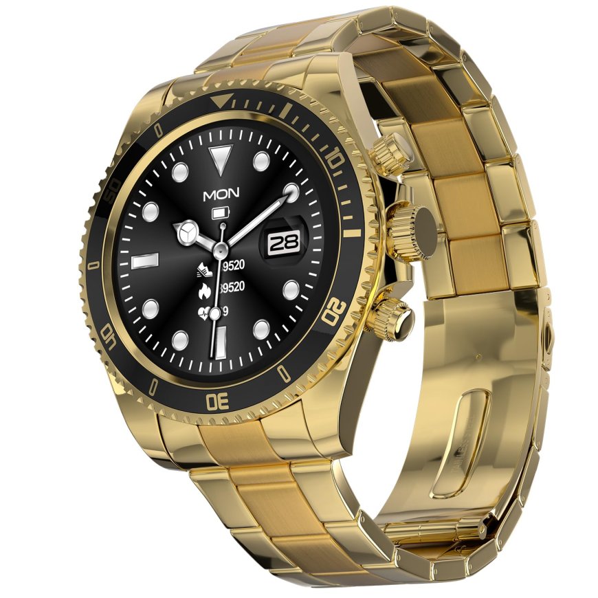 Fire-Boltt Avalanche Luxury Stainless Steel Smart Watch At just Rs. 2199 [MRP 21,000]