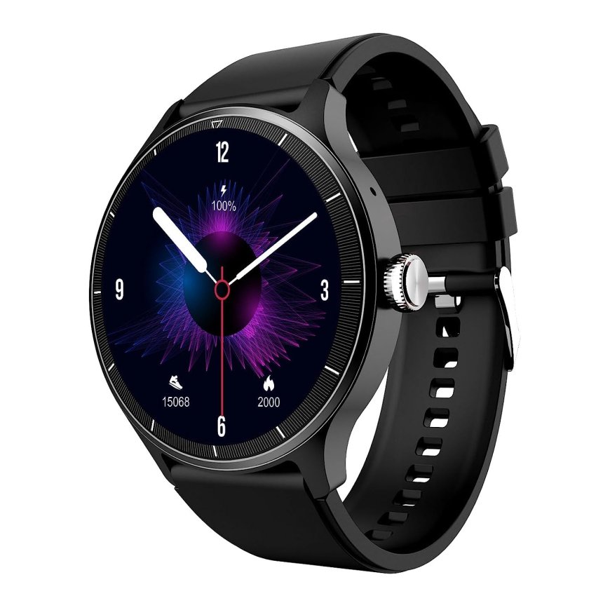 beatXP Flux Bluetooth Calling Smart Watch (Black) At just Rs. 1099 [MRP 8999]