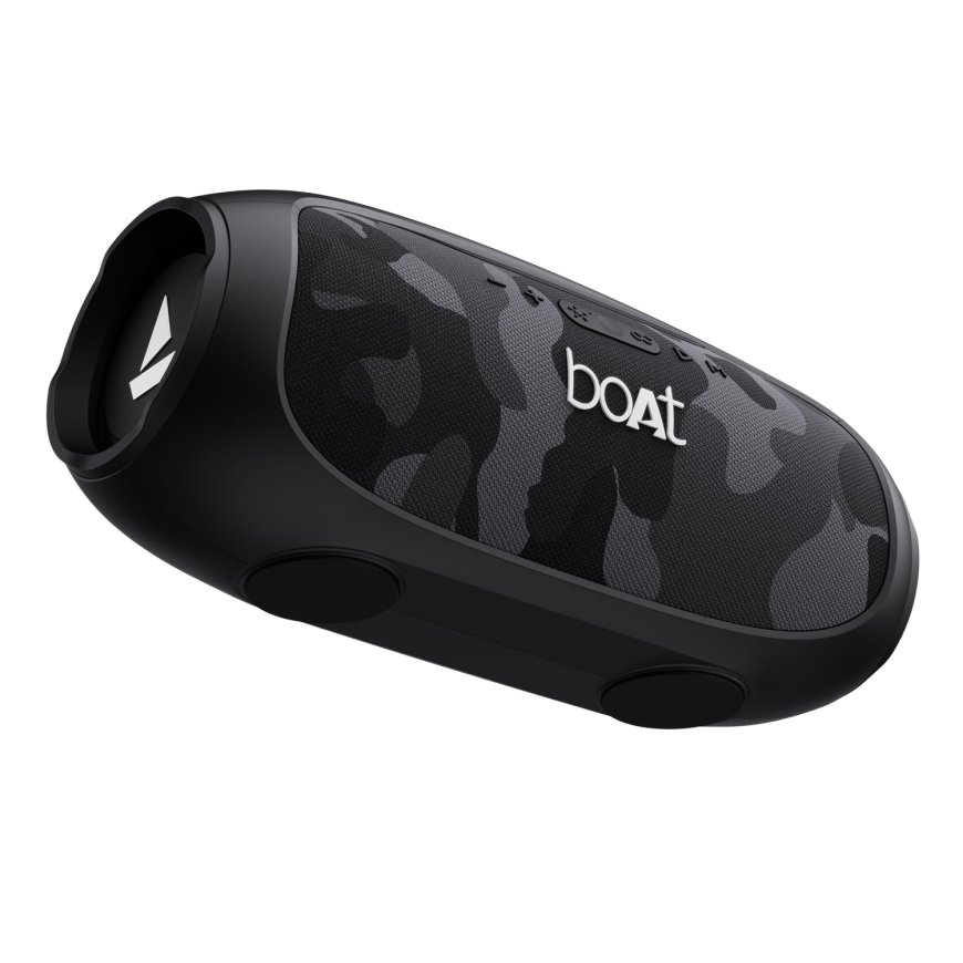 boAt Stone 1800 90 W Bluetooth Speaker (Camo Black) At just Rs. 8999 [MRP 21,990]