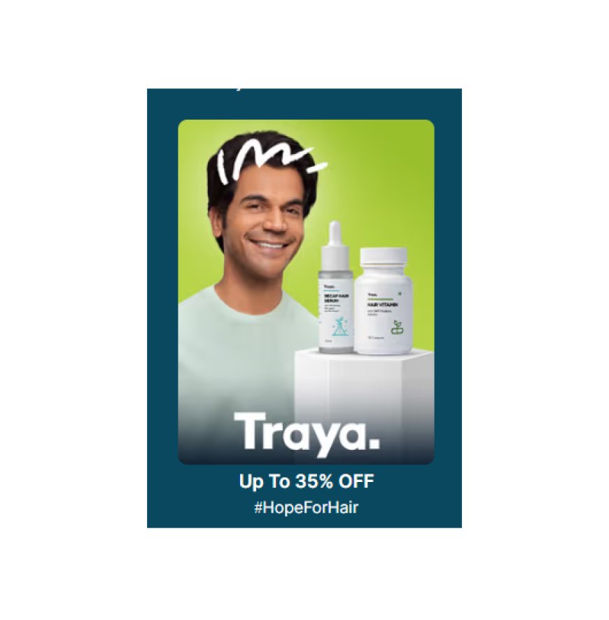 Up to 35% off on Traya products