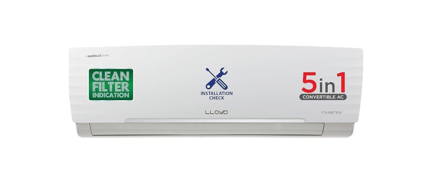 Lloyd 1.5 Ton 3 Star Inverter  5 in 1 Convertible Split AC At just Rs. 32,990 [MRP 58,990]