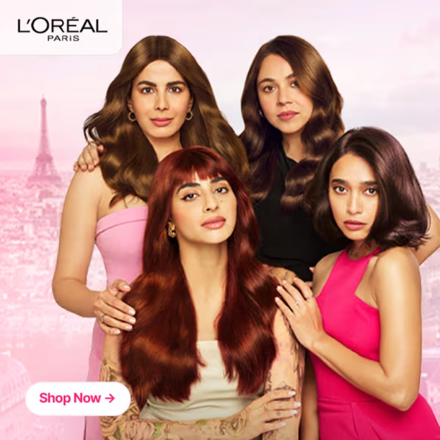 Up to 15% off on L'oreal Paris products