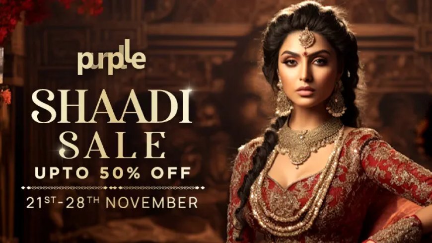 Purplle Shaadi Sale: Up to 50% off on Beauty products