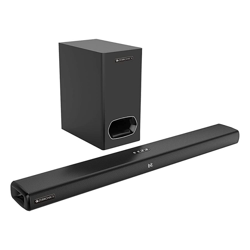 Zebronics Juke Bar 9000 Pro Dolby 120 W Bluetooth Soundbar (Black) At just Rs. 9999 [MRP 29,888]