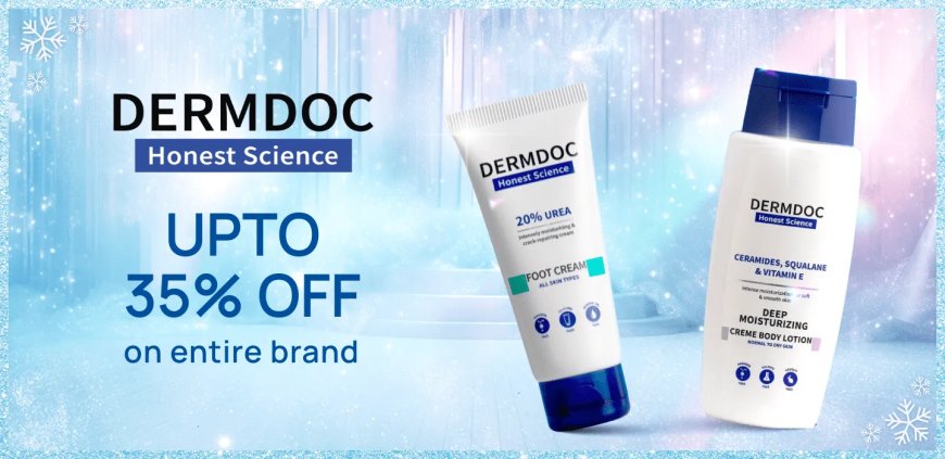 Up to 35% off on Dermdoc products