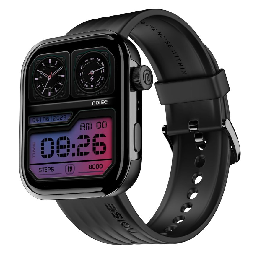 Noise ColorFit Pro 5 Bluetooth Calling Smart Watch (Midnight Black) At just Rs. 3999 [MRP 8999]