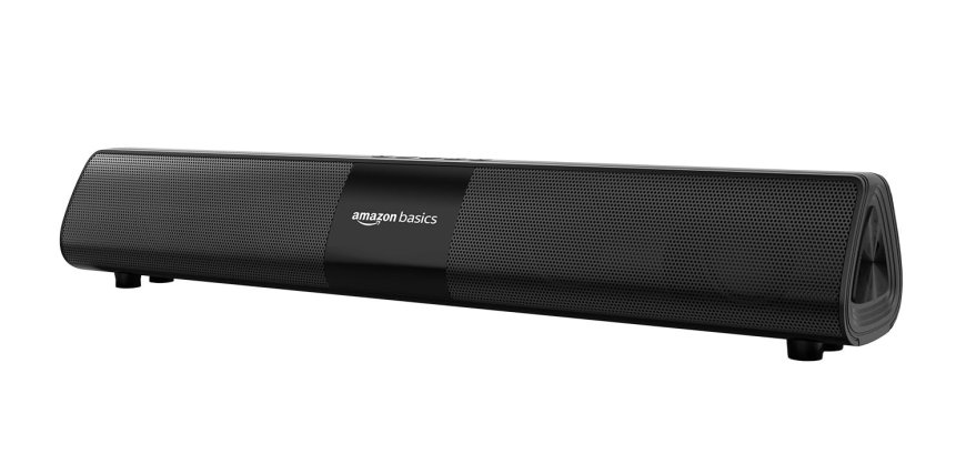 Amazon Basics 16W Bluetooth Soundbar Speaker (Black) At just Rs. 899 [MRP 2649]