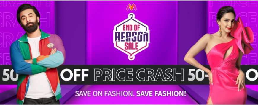 End of Season Sale: 50-90% off on Fashion & Accessories