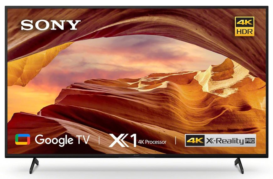 SONY 55 inch 4K Ultra HD LED Smart Google TV (Black) At just Rs. 59,990 [MRP 99,900]