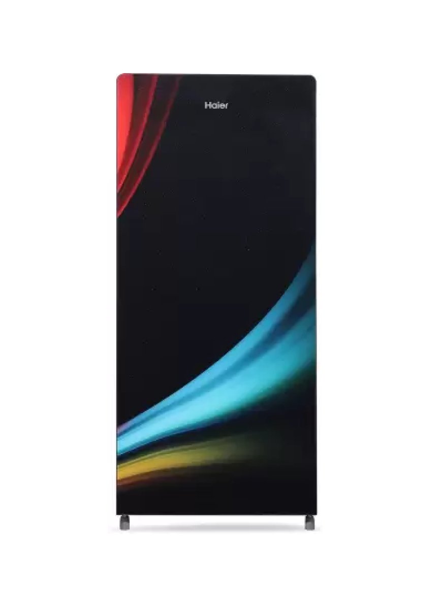 Haier 195 L 4 Star Direct Cool Single Door Refrigerator (Prism Glass) At just Rs. 16,990 [MRP 28,200]