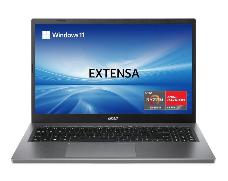 Acer Extensa 15 AMD Ryzen 3 7320U Thin & Light Laptop (Steel Gray) At just Rs. 34,990 [MRP 47,999]