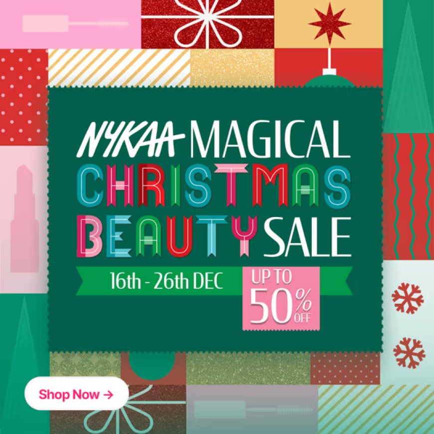 Nykaa Christmas Beauty Sale: Up to 50% off on Beauty products