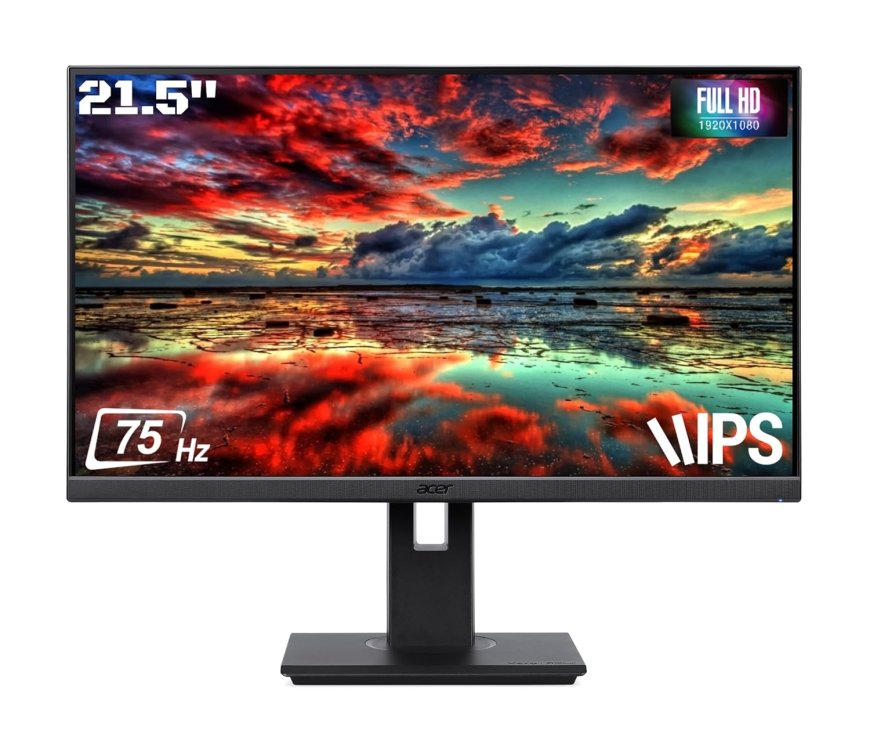 Acer 21.5 Inch Full HD IPS Panel Backlight LED Monitor (Black) At just Rs. 10,004 [MRP 13,600]