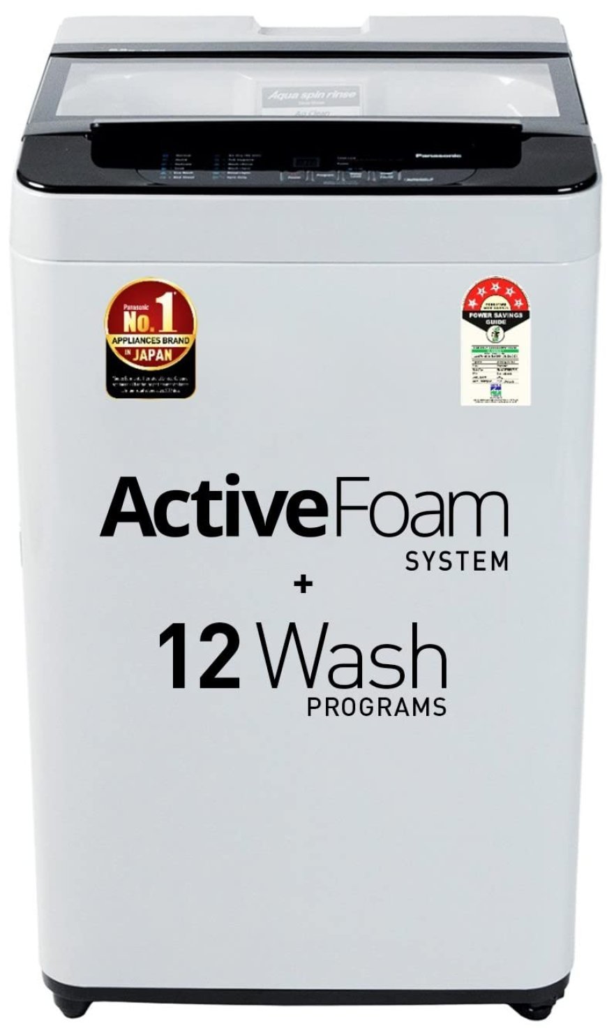 Panasonic 7 kg Active Foam Wash Fully Automatic Top Load Washing Machine At just Rs. 15,490 [MRP 25,000]