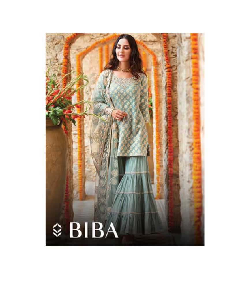 Up to 50% off + Extra 10% off on Biba Brand
