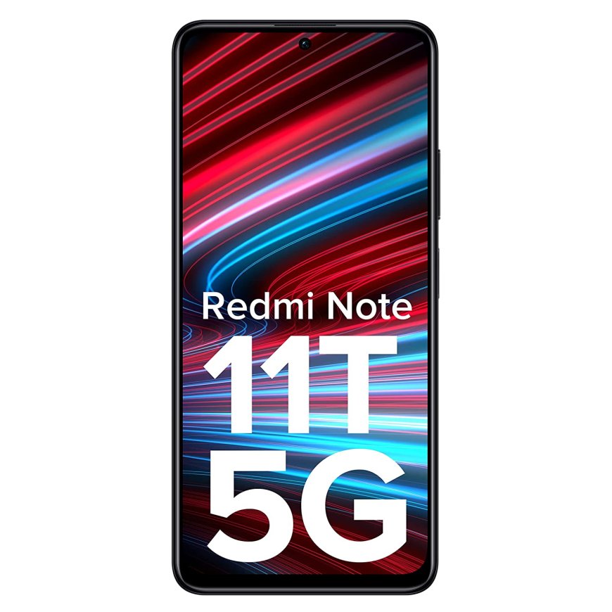 Redmi Note 11T 5G (Matte Black, 6GB RAM, 128GB ROM) At just Rs. 17,889 [MRP 20,999]