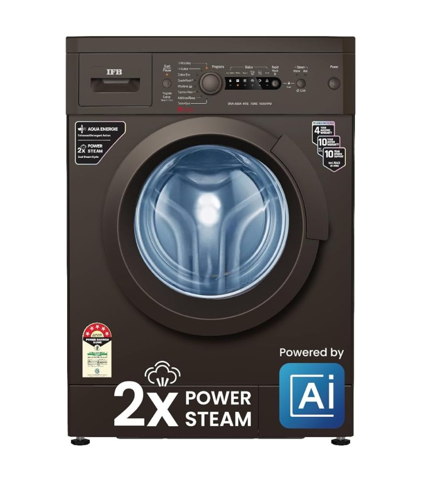 Best 3 7 kg Fully Automatic Front Load Washing Machine under Rs. 30,000