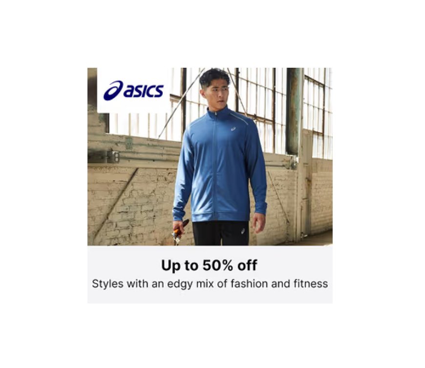 Up to 50% off on ASICS Brand