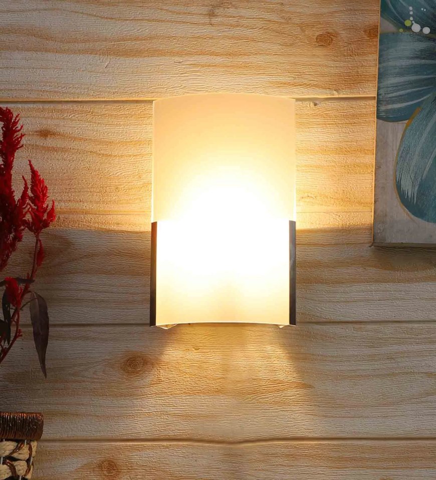 Unica White Iron Flush Mount Wall Light At just Rs. 399 [MRP 799]