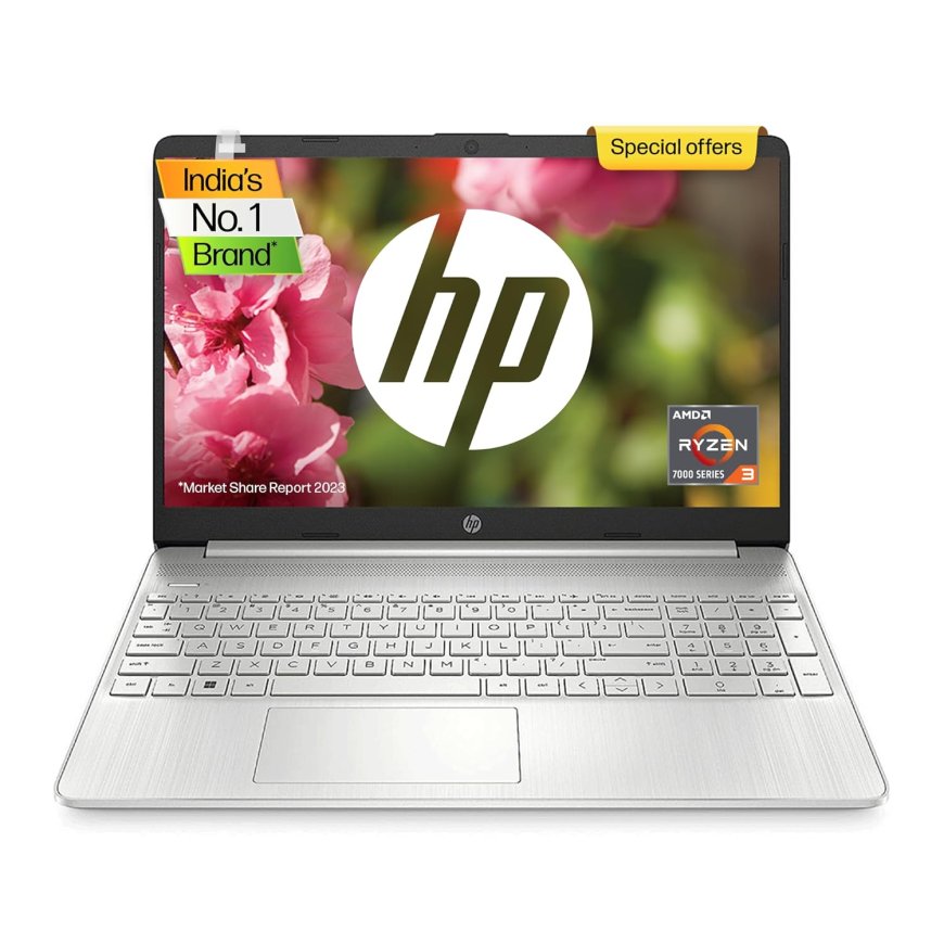 HP 15s AMD Ryzen 3 Quad Core 5300U Thin and Light Laptop At just Rs. 33,490 [MRP 47,147]
