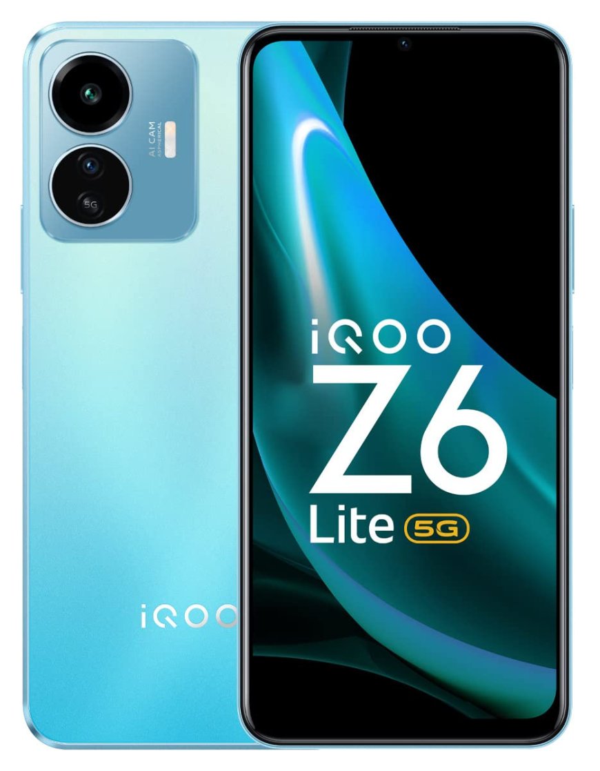 iQOO Z6 Lite 5G (Stellar Green, 6GB RAM, 128GB Storage) At just Rs. 12,499 [MRP 19,999]