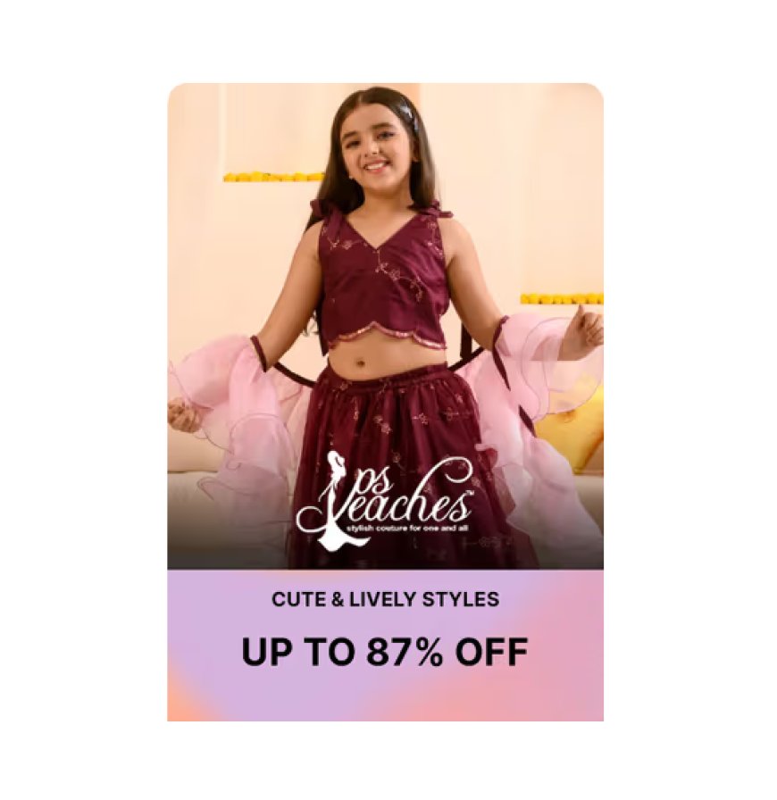 Up to 87% off on PS Peaches Brand