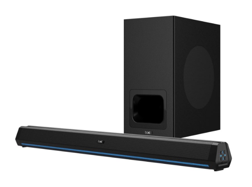 boAt Aavante Bar 2600 300 W Bluetooth Soundbar (Midnight Black) At just Rs. 11,999 [MRP 29,990]