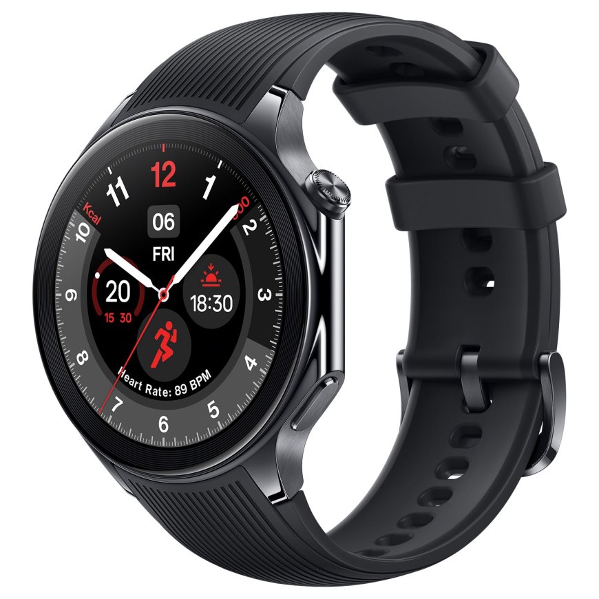 OnePlus Watch 2 Bluetooth Calling Smartwatch (Black Steel) At just Rs. 24,999 [MRP 27,999]