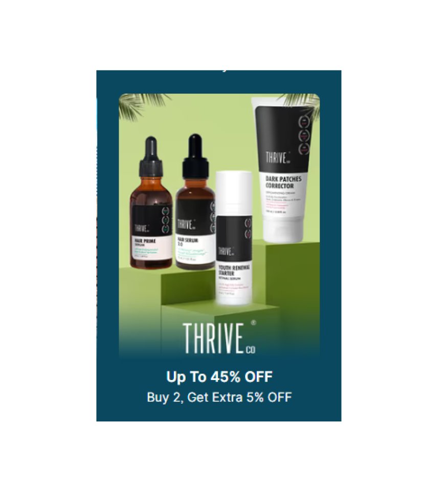 Up to 45% off on Thrive products