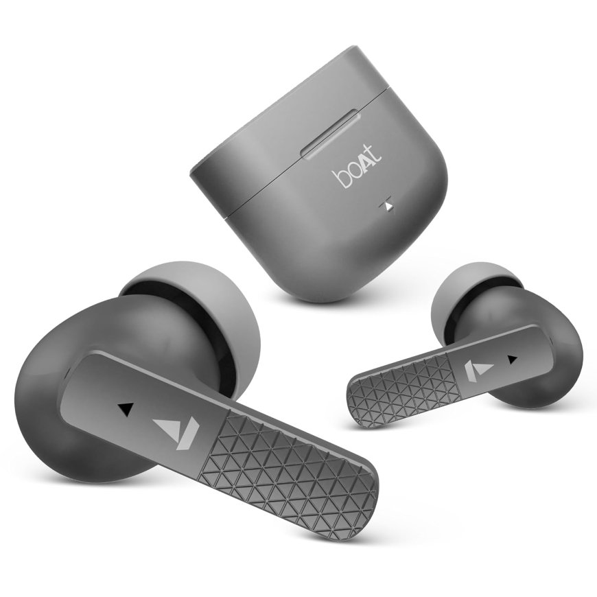 boAt Airdopes 91 TWS Bluetooth Earbuds (Mist Grey) At just Rs. 1199 [MRP 4990]