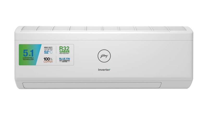 Godrej 2 Ton 3 Star Convertible Inverter Split AC (White) At just Rs. 40,990 [MRP 60,990]