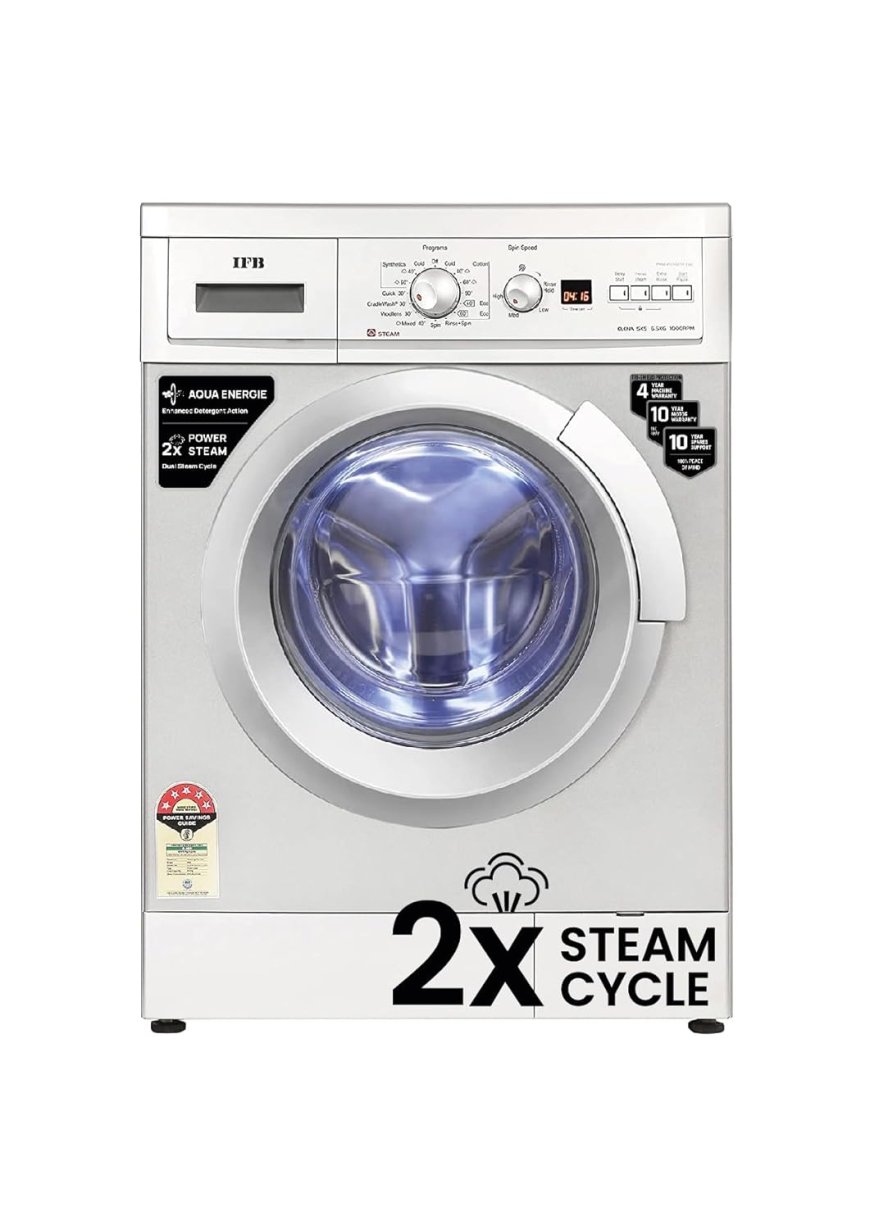 IFB 6.5 Kg 5 Star Fully Automatic Front Load Washing Machine At just Rs. 24,990 [MRP 31,290]