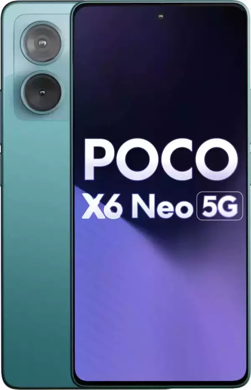 POCO X6 Neo 5G (Horizon Blue, 8GB RAM, 128GB Storage) At just Rs. 15,999 [MRP 19,999]