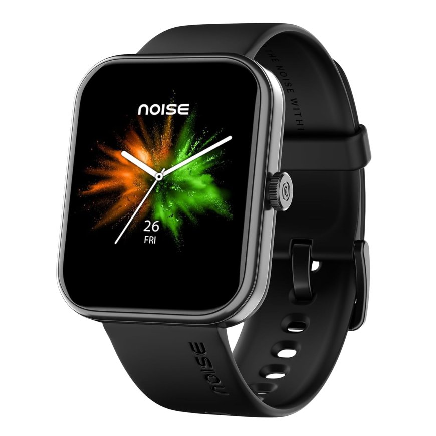 Noise Pulse 2 Max Bluetooth Calling Smart Watch (Jet Black) At just Rs. 1199 [MRP 5999]