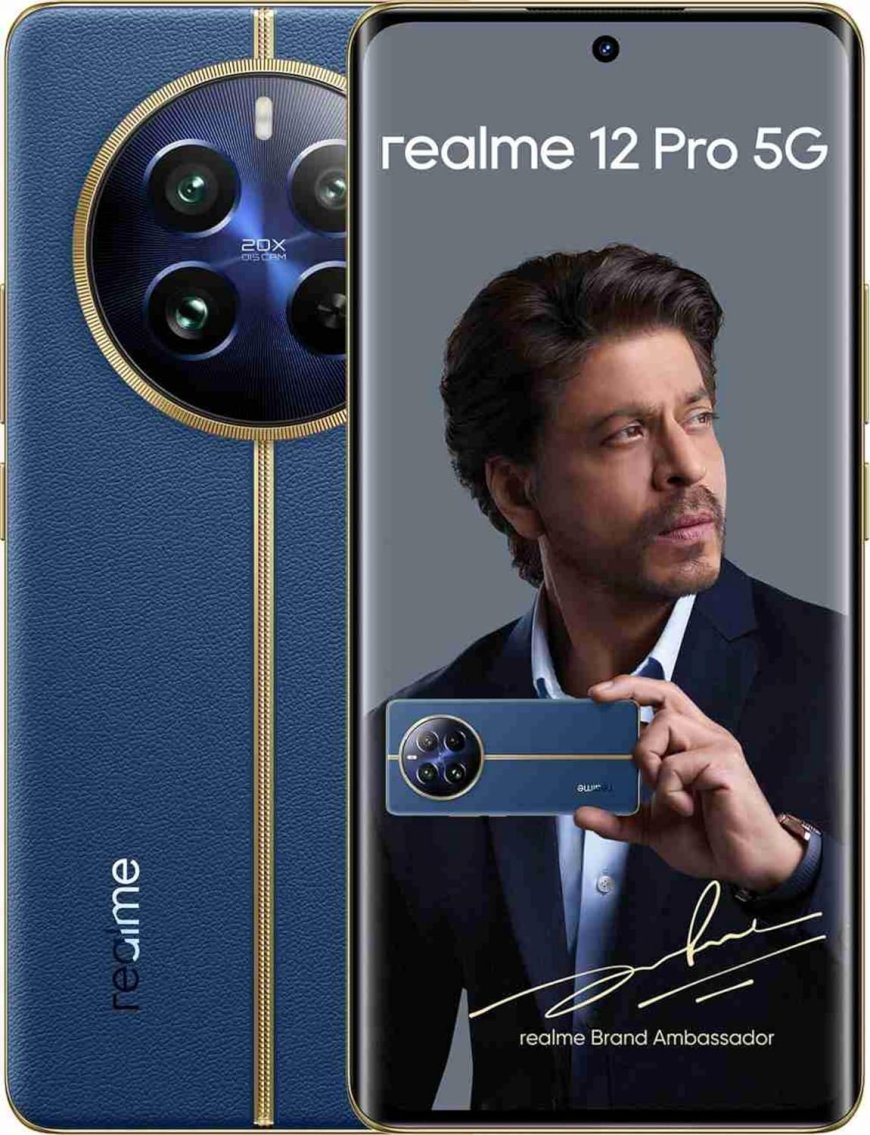 Realme 12 Pro 5G (Submarine Blue, 8GB RAM, 256GB Storage) At just Rs. 24,350 [MRP 31,999]